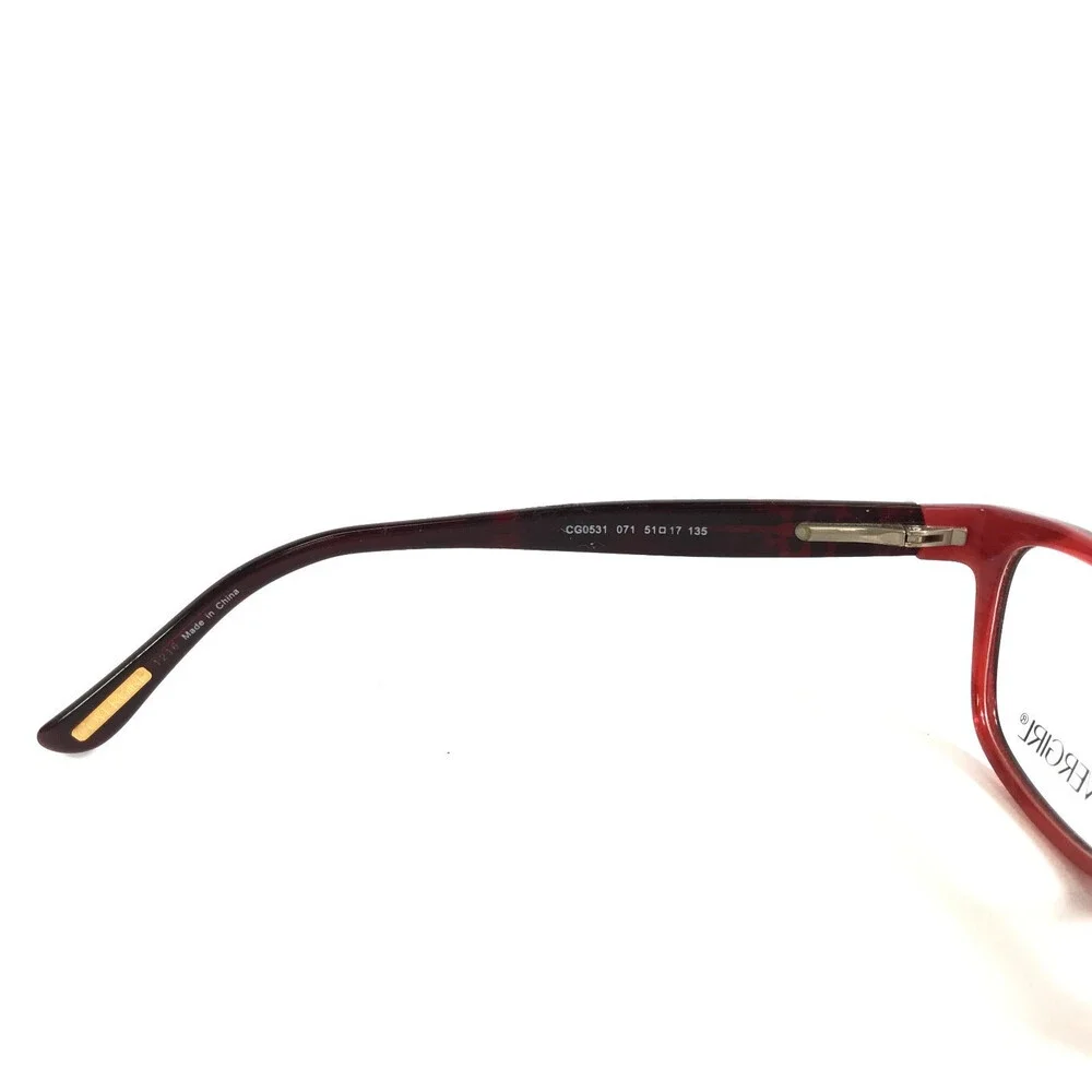 Covergirl Eyeglasses Frames CG0531 071 Bordeaux Red Tortoise Cat Eye 51-17-135